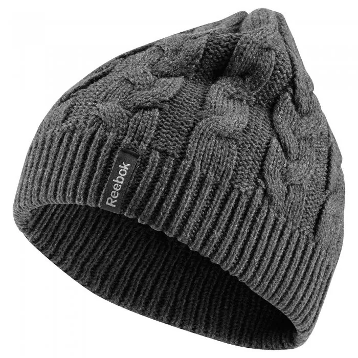Czapka Zimowa Damska Reebok Z94481 Szary uniwersalna dla dorosłych