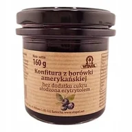 Konfitury, marmolady, powidła - Konfitura z borówki amerykańskiej słodzona erytrytolem bez cukru 160g Vit - miniaturka - grafika 1