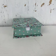 Pudła i kartony archiwizacyjne - Pudełko na biurko na karteczki butterflies motyle - miniaturka - grafika 1