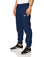 Spodenki męskie - Nike Sportswear Club męskie spodnie polarowe niebieski Blau/Weiß (Midnight Navy/Midnight Navy/White) S - miniaturka - grafika 1