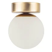 Lampy sufitowe - Plafon do gabinetu Perla 40775 Sigma kula bubble biała złota - miniaturka - grafika 1