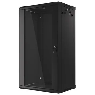 Szafa RACK GEMBIRD 19" 22U 19WM-FP6422 600 x 450 mm, Wisząca Czarny 19WM-FP6422 - Szafy rack - miniaturka - grafika 1