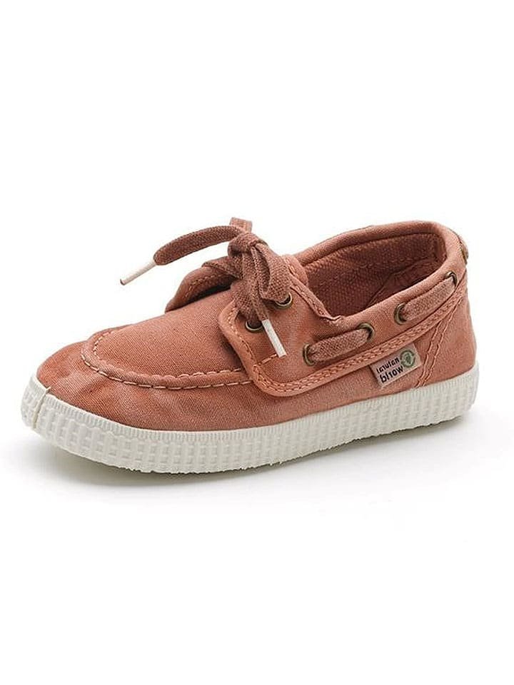 natural world Mokasyny w kolorze pomarańczowym