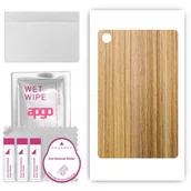 Akcesoria do tabletów i e-booków - folia naklejka skórka strukturalna na TYŁ do Lenovo Tab M8 4rd Gen 2024 - Drewno Dąb Miodowy - apgo SKINS - miniaturka - grafika 1