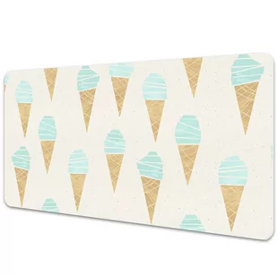 Ochronna podkładka na biurko Lodowy wzór 90x45 cm - Podkładki na biurko - miniaturka - grafika 1