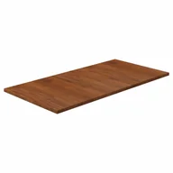 Blaty meblowe i parapety okienne - vidaXL Blat do łazienki, ciemnobrązowy, 80x40x1,5 cm, lite drewno - miniaturka - grafika 1