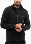 Bluzy męskie - 4F bluza męska polarowa polar rozpinana sportowa roz. S - miniaturka - grafika 1