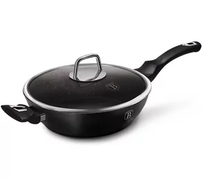 Berlinger Haus PATELNIA GRANITOWA 28cm BH-7099 BLACK SILVER 7099 - Patelnie - miniaturka - grafika 2