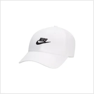 Czapka z daszkiem NIKE U NK CLUB CAP U CB FUT WSH L FB5368-100 – Biały - Czapki damskie - miniaturka - grafika 1