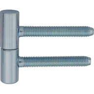 Zawiasy, okucia i inne akcesoria - Zawias 13,5 x 60 mm ocynk biały 2 szt. - miniaturka - grafika 1