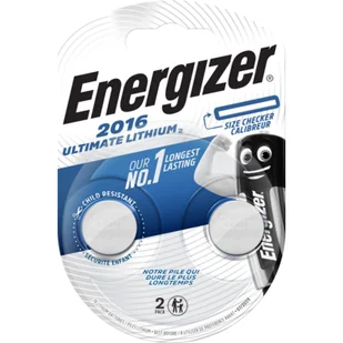 Bateria Energizer Ultimate Lithium CR2016 /2 - Baterie i akcesoria - miniaturka - grafika 1