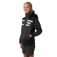 Kurtki i kamizelki sportowe damskie - Kurtka wodoodporna dla dzieci Helly Hansen Salt port 2.0 - miniaturka - grafika 1