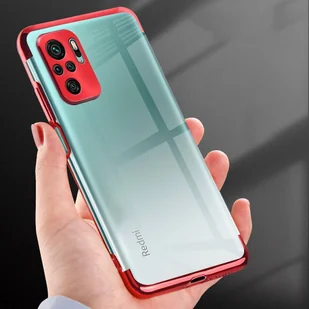 Clear Color case żelowy pokrowiec etui z metaliczną ramką Xiaomi Redmi Note 10 5G / Poco M3 Pro niebieski - Etui i futerały do telefonów - miniaturka - grafika 7