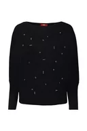 Koszulki i topy damskie - ESPRIT T-shirt damski, 001/Black, XS - miniaturka - grafika 1
