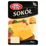 Sery - Mlekovita Sokół Ser w plastrach 150 g - miniaturka - grafika 1