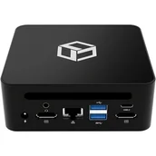 Mini PC - Mini PC Qoobe AP1215U i3-1215U/16GB/SSD 1TB/Win 11 Pro czarny - miniaturka - grafika 1