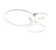 Lampy sufitowe - SCOPE R63601331 lampa sufitowa trzy białe ringi fi 13cm, 23cm i 33cm LED 32W 4000K - miniaturka - grafika 1