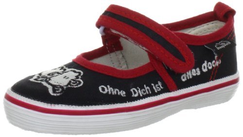 Sheepworld 140020 dziewczęce buty sportowe – gimnastyka, czarny - Czarny czarny 1-35 EU