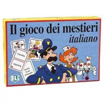Gra Językowa Włoski. Il Gioco dei Mestieri Italiano - Książki do nauki języka włoskiego - miniaturka - grafika 1