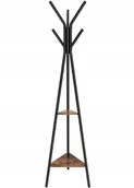 Wieszaki i stojaki - Wieszak Stojak na Ubrania Industrialny Rustykalny - miniaturka - grafika 1