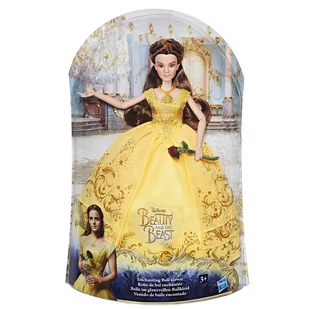 Hasbro Disney Princess Bella w Sukni Balowej B9166 - Lalki dla dziewczynek - miniaturka - grafika 2