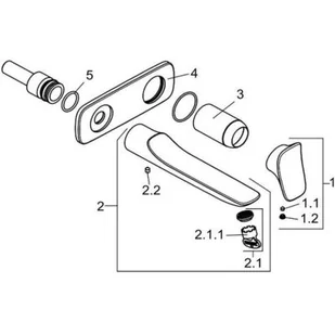 Kludi perlator 7309800-00 - Akcesoria do armatury i ceramiki - miniaturka - grafika 1