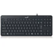 Klawiatury - Genius LuxeMate 110, CZ+SK layout (31300012402) Czarna - miniaturka - grafika 1