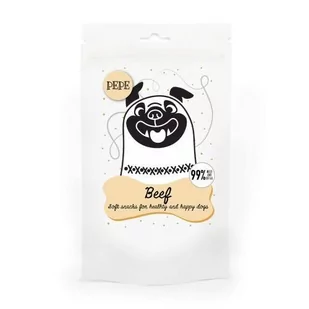 PAKA ZWIERZAKA Paka Zwierzaka Pepe Mini Chunkies Wołowina Przysmak Dla Psa 80 g - Przysmaki dla psów - miniaturka - grafika 1