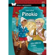 Lektury szkoła podstawowa - Pinokio z opracowaniem. Klasy 4-6 - miniaturka - grafika 1