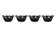 Zestawy garnków i patelni - Le Creuset ZESTAW 4 MINI COCOTTE 11 CM CZARNY MATT - miniaturka - grafika 1