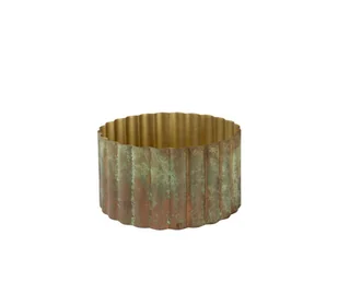 Garden green Osłonka metal 1 - Donice - miniaturka - grafika 1