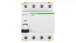 LEGRAND różnicowoprądowy typu AC czterobiegunowy 40A 30mA iID A9Z11440 SCHNEIDER - Bezpieczniki elektryczne - miniaturka - grafika 1