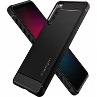 Etui i futerały do telefonów - Spigen RUGGED ARMOR SONY XPERIA 10 IV MATTE BLACK - miniaturka - grafika 1