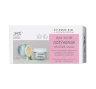 Zestawy kosmetyków damskich - FLOS-LEK Zestaw Odżywienie okolice oczu, Żel ze świetlikiem i chabrem bławatkiem, 10g + Odżywczy krem pod oczy, 15ml - >>> DARMOWA od 99zł <<< w 24h ! - miniaturka - grafika 1
