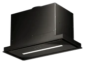 Okapy kuchenne - MAAN Helios 60 Gest Czarny - miniaturka - grafika 1