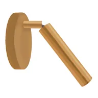 Lampy ścienne - Kinkiet ścienny z regulacją Kosame 4010 Shilo do biura tuba złota - miniaturka - grafika 1