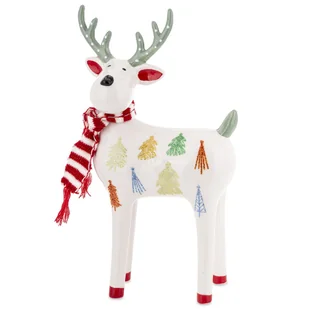 Figurka Renifer Świąteczna Ozdoba Boże Narodzenie - Ozdoby bożonarodzeniowe - miniaturka - grafika 1