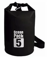Plecaki worki - WOREK WODOODPORNY OCEAN PACK DRY BAG TORBA 5L CZARNY - miniaturka - grafika 1