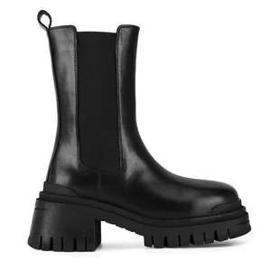 Botki Badura IRINA-01W4-001 Czarny - Botki damskie - miniaturka - grafika 1