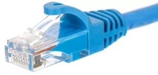 Netrack patchcord RJ45, osłonka zalewana, kat. 6 UTP, 3m niebieski BZPAT36B - Kable - miniaturka - grafika 1