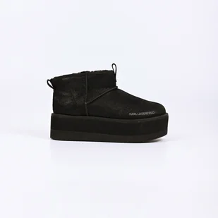 Damskie Buty zimowe KARL LAGERFELD THERMO LO SLIP ON BOOT KL48522S-5S0 – Czarny - Slip on damskie - miniaturka - grafika 1