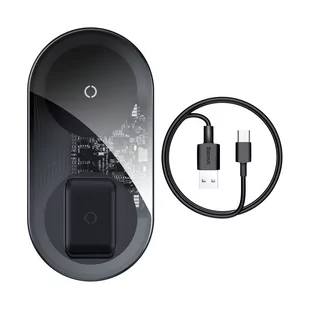 Baseus Bezprzewodowa Ładowarka indukcyjna Qi 15W - Ładowarki do telefonów - miniaturka - grafika 1