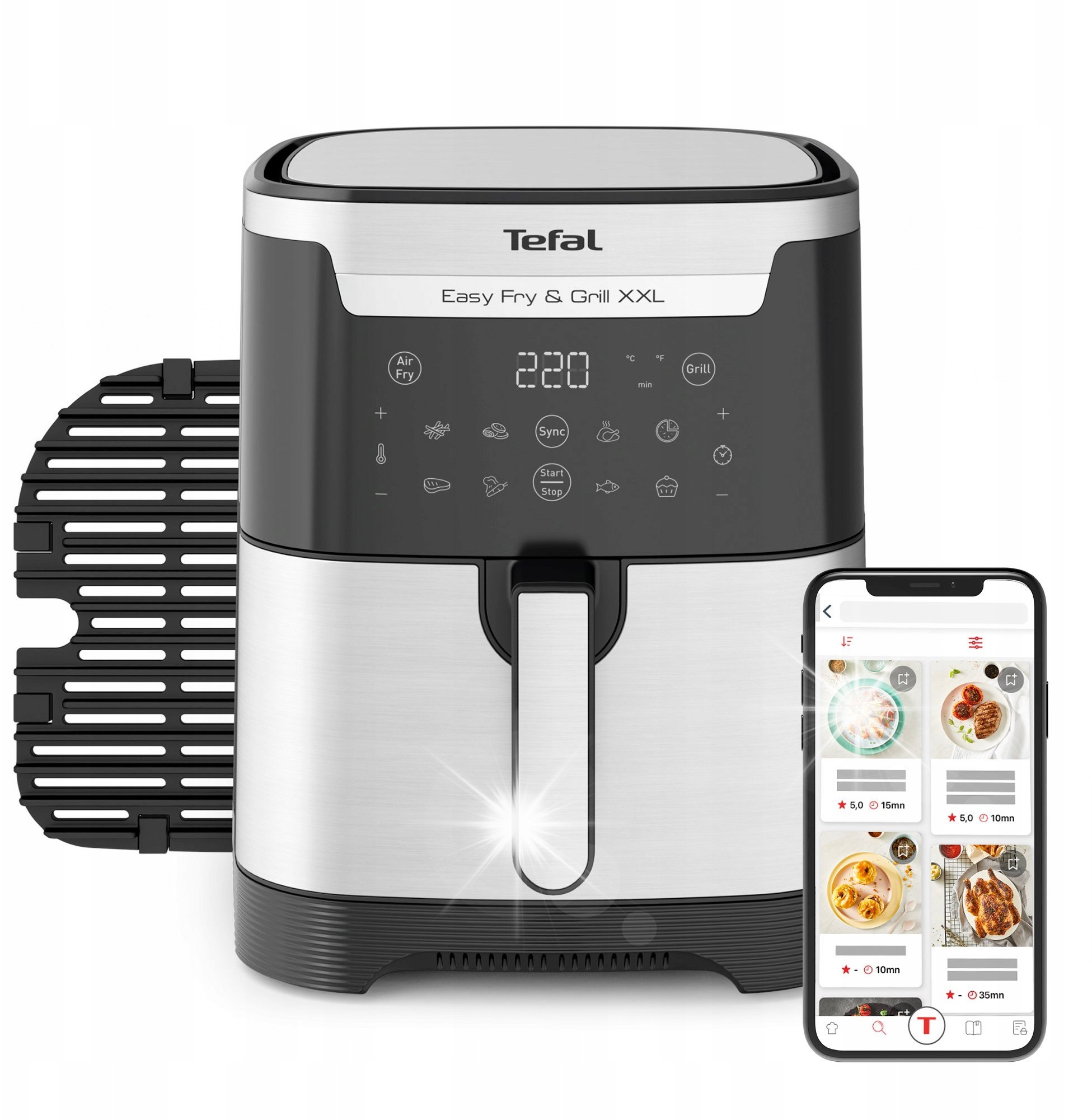  Tefal Easy Fry & Grill XXL EY801