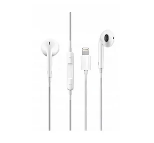 Słuchawki Do Iphone Lightning Przewodowe Douszne - Słuchawki - miniaturka - grafika 3