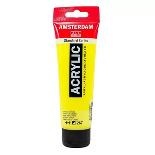 Talens Amsterdam, farba akrylowa, 120 ml, Żółty cytrynowy, azo - Przybory szkolne - miniaturka - grafika 1