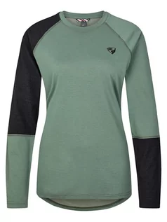 Koszulki sportowe damskie - Ziener Koszulka funkcyjna "Jokla" w kolorze zielonym - grafika 1