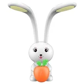 Lampy stojące - Lampka nocna LED MAXCOM Charlie ML4910 Biały - miniaturka - grafika 1