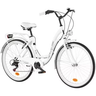 Dawstar Citybike S7B 26 cali Damski Biały 2023 - Rowery - miniaturka - grafika 1