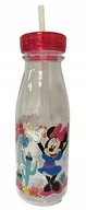 Bidony dla dzieci - Butelka ze słomką Myszka Minnie 520ml różowa - miniaturka - grafika 1