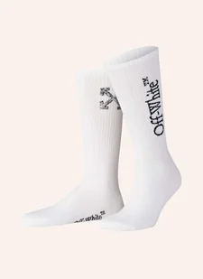 Off-White Skarpety Arrow Scribble weiss - Skarpetki damskie - miniaturka - grafika 1